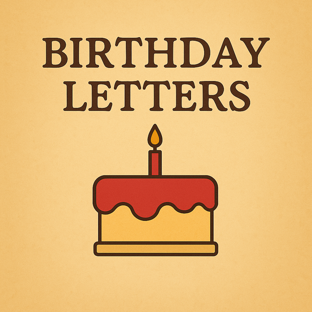 Birthday Letters Collection
