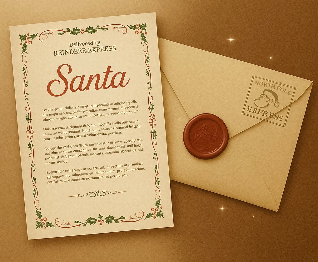 Santas Personalized Letter