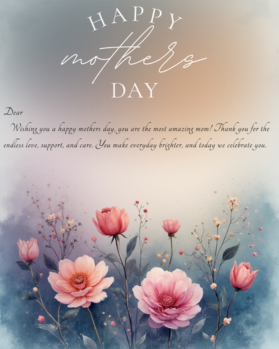 Mothers Day Letter
