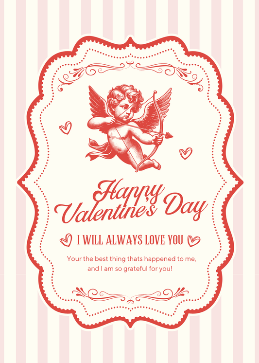 Cupids Valentines Day Card