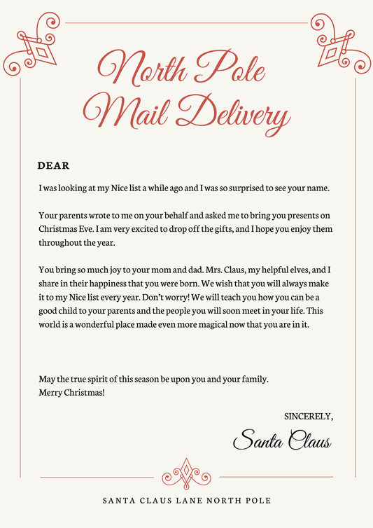 North Pole Mail Delivery