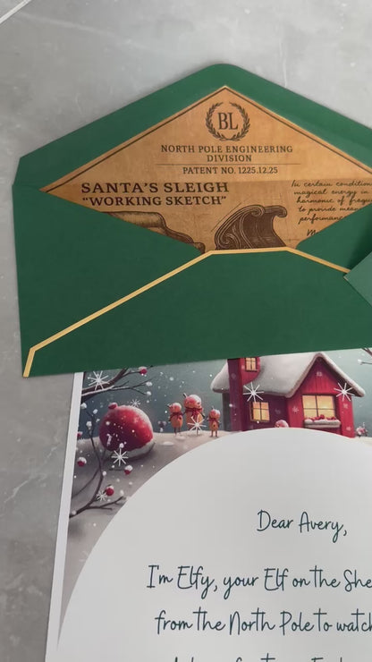 Your Elf’s Home – Personalized Christmas Letter for Kids