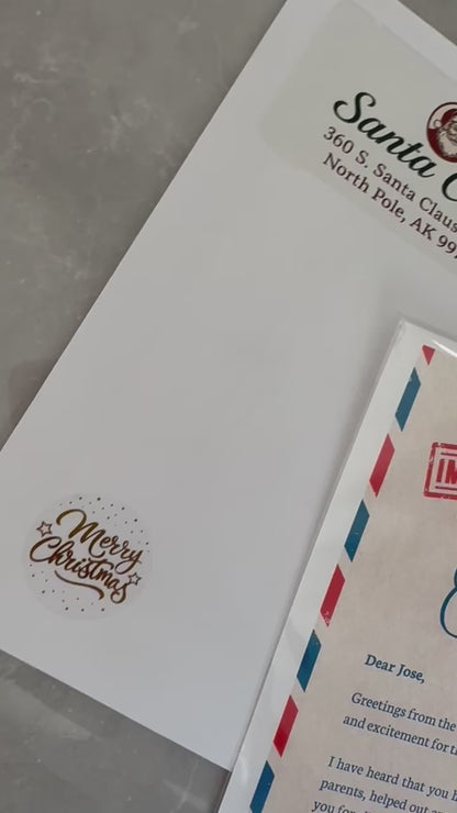Important Letter from Santa Claus – Personalized Christmas Gift